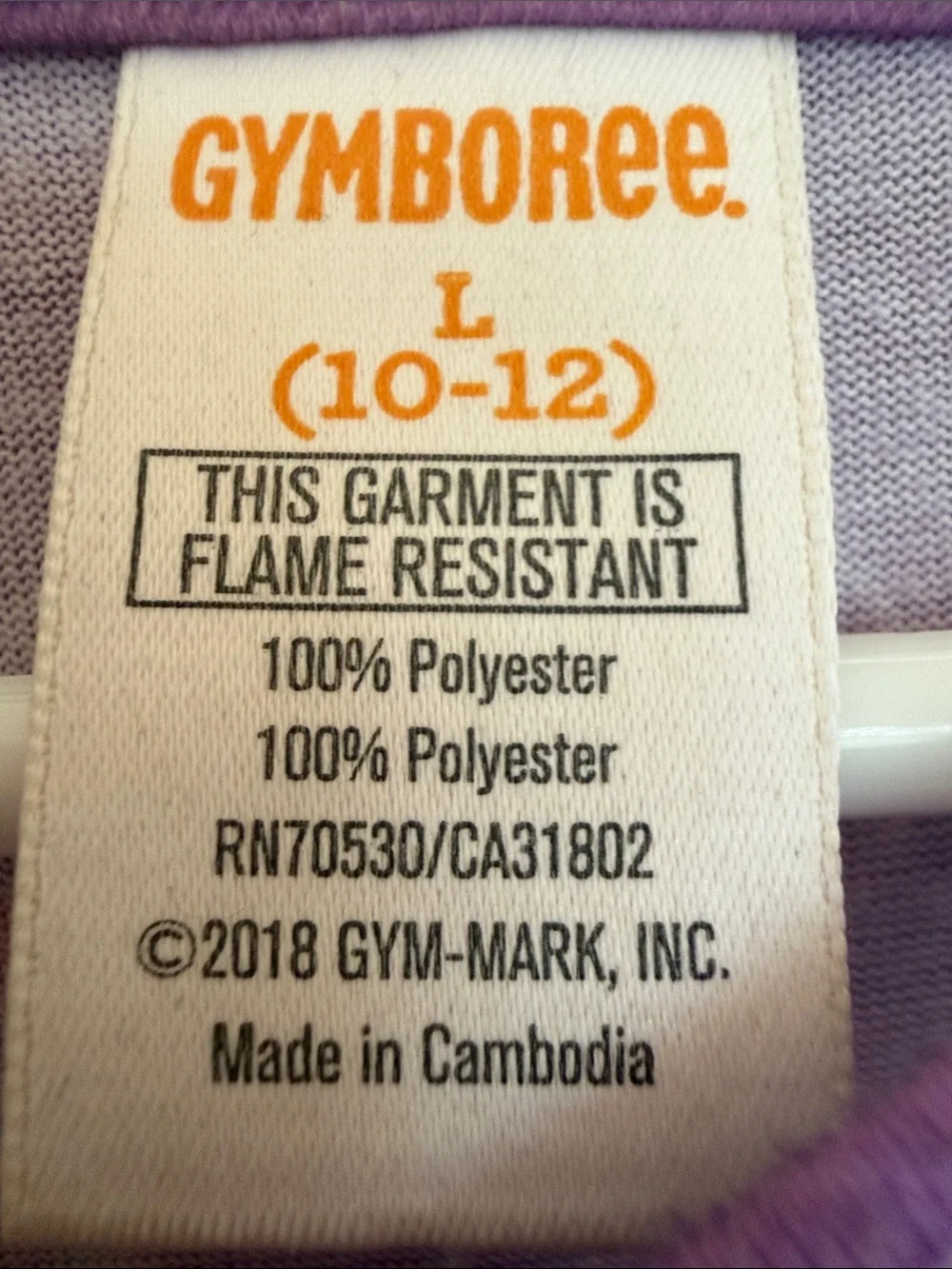 Gymboree Purple Unicorn Ruffle Hem Nightgown